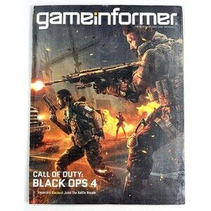 Game Informer Magazine Issue #306 Call of Duty Black Ops 4 October 2018